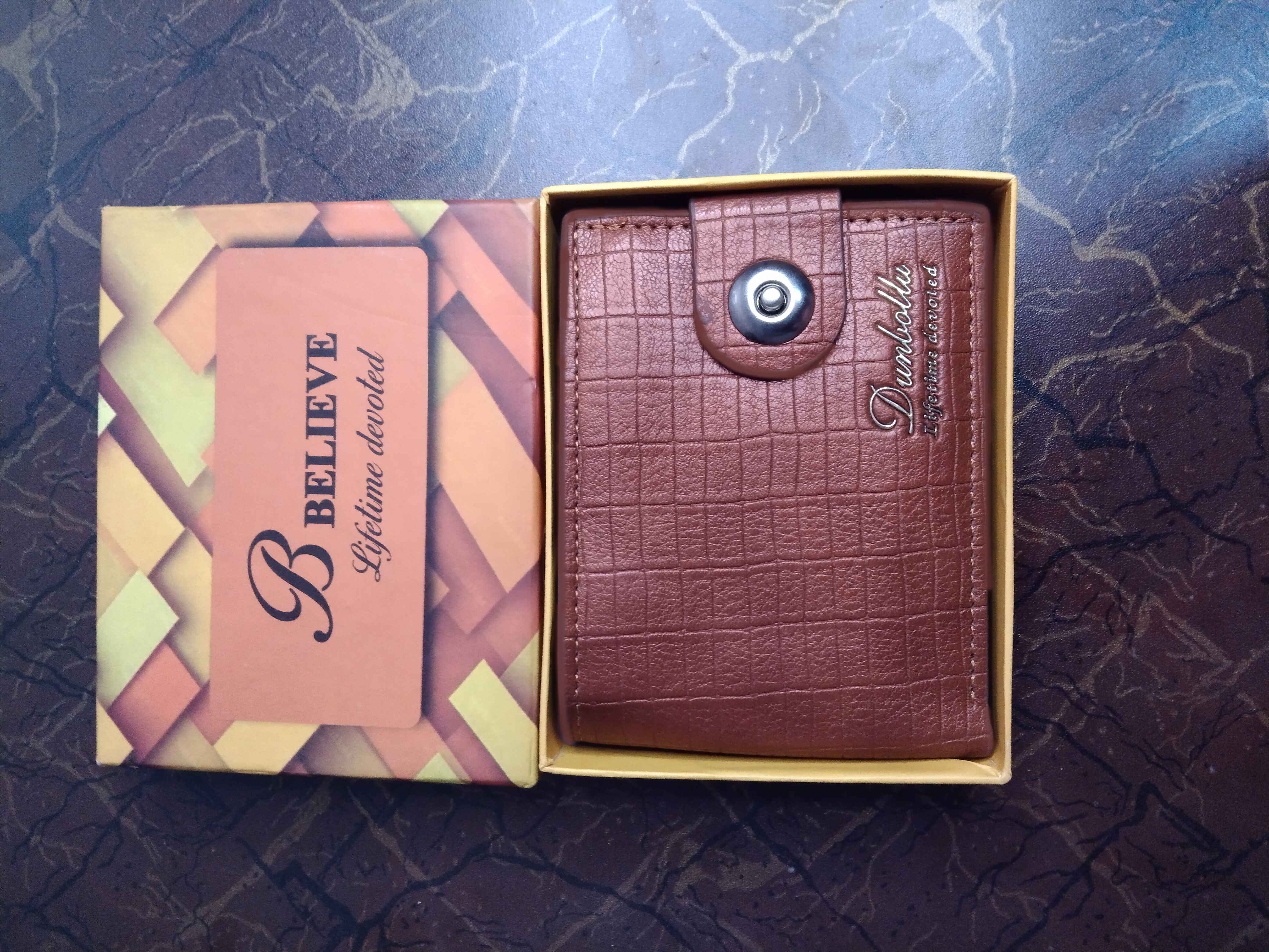 Pure Leather Wallet For Men With Premium Texture